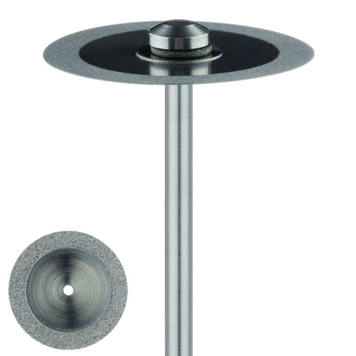 דיסק יהלום 915DC פס דו צדדי D22*0.2 (גמיש ,גסות עדינה מאוד) על ציר Meisinger