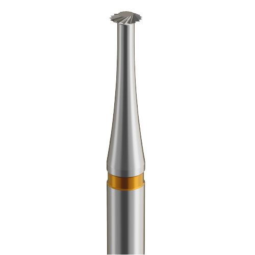 כרסום carbide עדשה ראש שטוח SPIKE פיג' 415S-AU קוטר 2.0 מ"מ BUSCH (ליחידה)