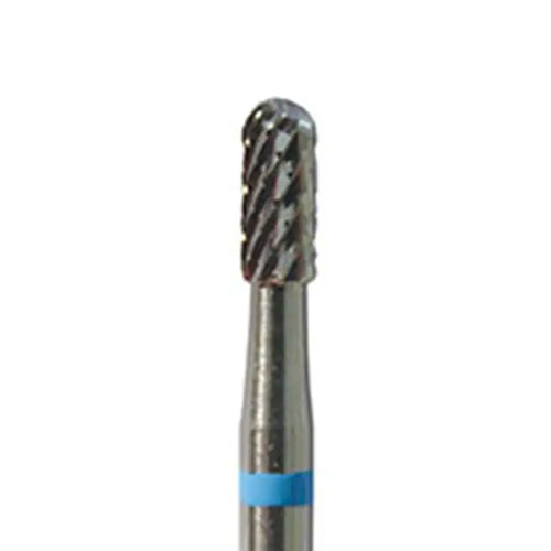 כרסום קרבייד Meisinger HM 486MG צילינדר קצה מעוגל X-CUT (כחול ,גסות בינונית) קוטר 2.3 מ"מ גובה 14 מ"מ