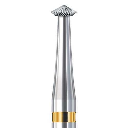 כרסום קרבייד BUSCH 446AU יהלום 70° קוטר 1.0 מ"מ (ליחידה) עם פס