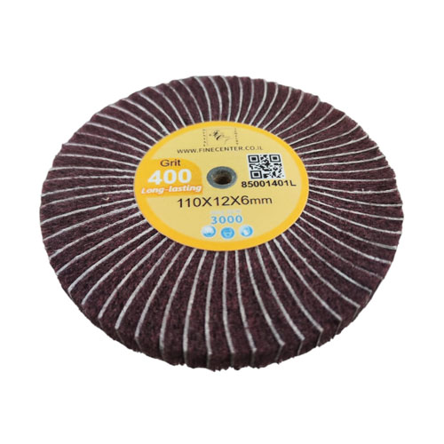 גלגל סקוץ מעורב עם בד שמיר עמיד 110X12 מ"מ גרעין 400 - FC