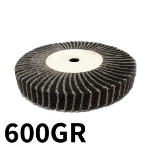 גלגל D110*15 סקוטש מעורב עם בד שמיר GR600 מרכז פלסטיק קדח 9.8 מ"מ