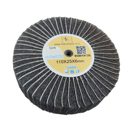גלגל סקוץ מעורב עם בד שמיר גימור סאטן 110X25 מ"מ גרעין 1000 - FC
