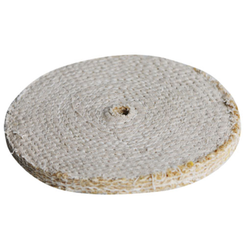 פוף ליטוש בד SISAL תפור "10*"1/2