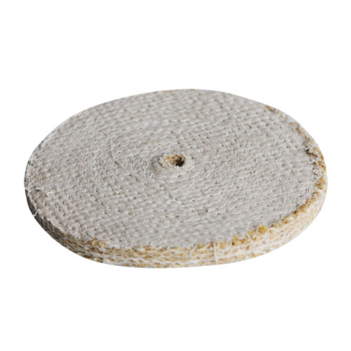 פוף ליטוש בד SISAL תפור "8*"1/2