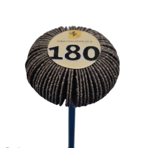 מברשת בד שמיר - GR 180 - דיסק מעוגל D20 * 12 על ציר