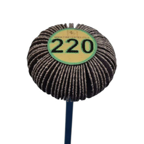 מברשת בד שמיר - GR 220 - דיסק מעוגל D20 * 12 על ציר