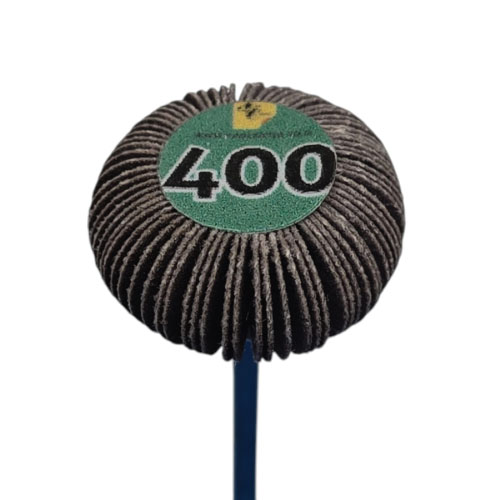 מברשת בד שמיר - GR 400 - דיסק מעוגל D20 * 12 על ציר