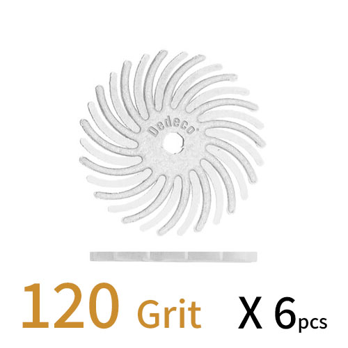 Sunburst דיסק D15.3 (מאורר) - לבן GR 120 (מתאים לכל החומרים) אריזה 6 יחידות 1224