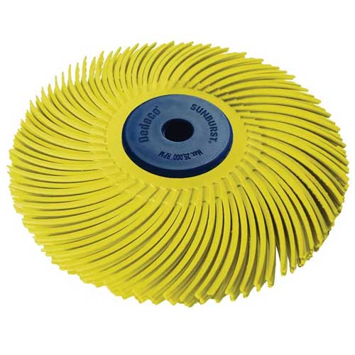 "Sunburst " דיסק D76 (3'') (מאורר) - 3 שכבות - צהוב GR 80 (מתאים לכל החומרים) 1331