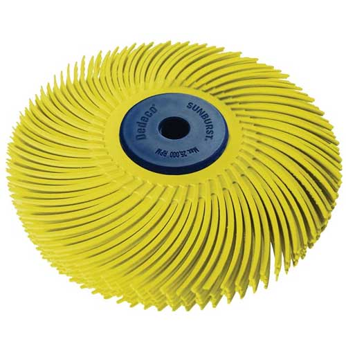 "Sunburst " דיסק D76 (3'') (מאורר) - 6 שכבות - צהוב GR 80 (מתאים לכל החומרים) 1341