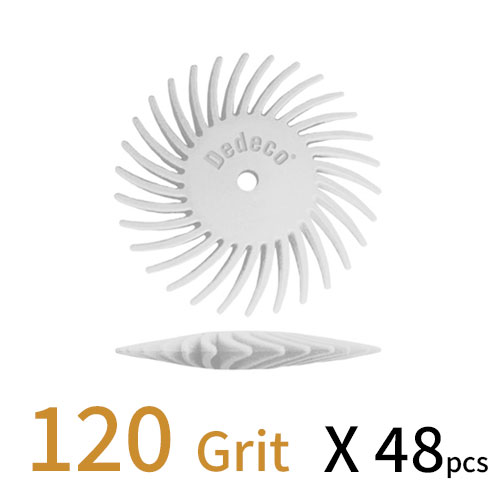 Sunburst עדשה D15.3 (מאורר) - לבן GR 120 (מתאים לכל החומרים) אריזה 48 יחידות