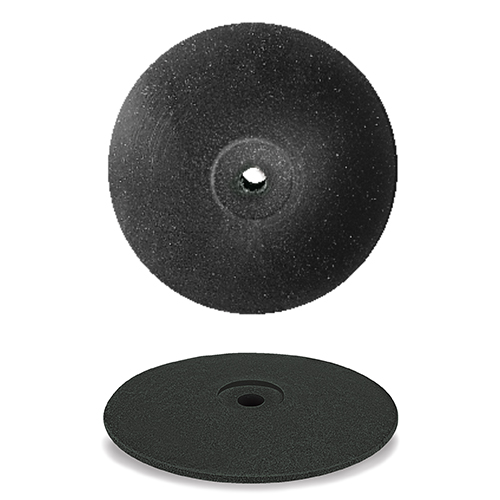 עדשה D22*4 סיליקון שחור גמיש , גסות בינונית למתכות EVE גרמניה