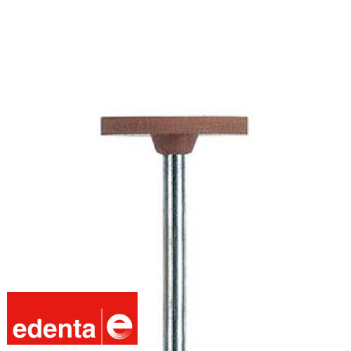 דיסק גומי חום 2 * 14.5 D , על ציר , בינוני - EDENTA TopStar - שווייץ