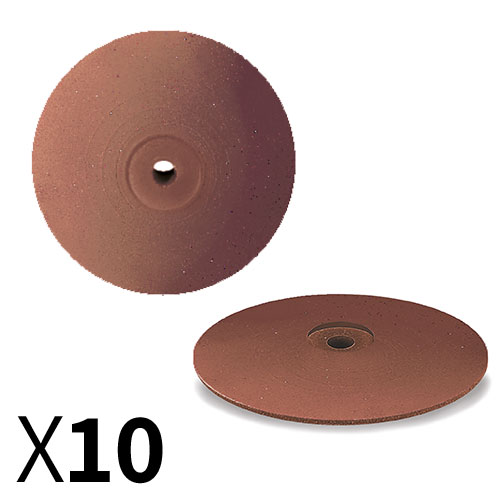 עדשה גומי חומה D22*4 גסות עדינה EVE 722 - מארז 10 יחידות