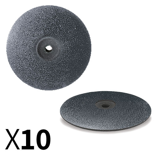 עדשה D22*4 גומי אפור,גסות בינונית EVE מארז 10 יחידות