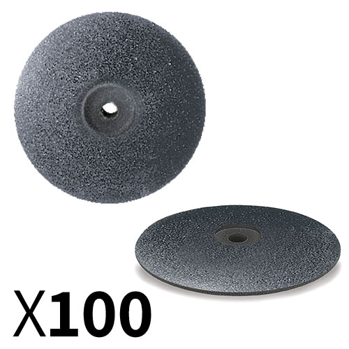 עדשה D22*4 גומי אפור,גסות בינונית EVE מארז 100 יחידות