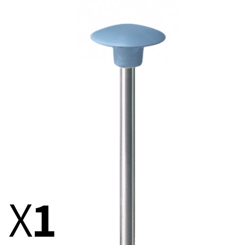 עדשה D11*2.5 סיליקון תכלת, עדין עם ציר מובנה EVE גרמניה