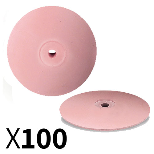 עדשת סיליקון 22x4 מ"מ ורודה עדינה מאוד מארז 100 יחידות