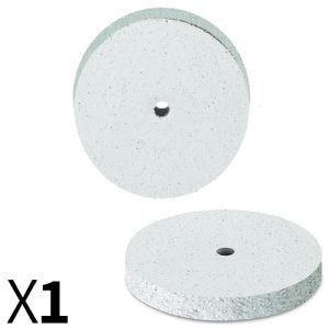 דיסק D22*3 סיליקון לבן גס לליטוש קרמיקה/אקריליק/כל המתכות Universal של חברת EVE.