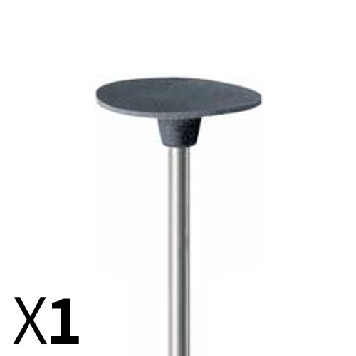 דיסק D19*0.5 גומי אפור, גסות בינונית ,עם ציר מובנה EVE 609