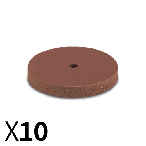 דיסק גומי חום D22*3 גסות בינונית EVE 701 - מארז 10 יחידות