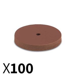דיסק גומי חום D22*3 גסות בינונית EVE 701 - מארז 100 יחידות