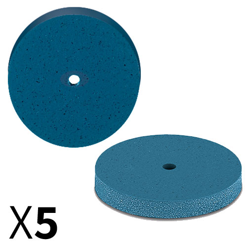 דיסק גומי כחול D22*3 גס מאוד למתכות קשות EVE 501 - מארז 5 יחידות