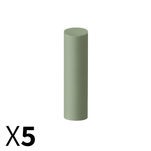צילינדר D6*22 גומי ירוק, עדינה מאוד EVE גרמניה מארז 5 יחידות
