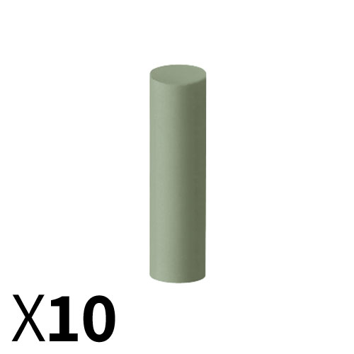 צילינדר D6*22 גומי ירוק, עדינה מאוד EVE גרמניה מארז 10 יחידות