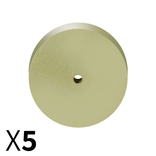 דיסק גומי D22*3 ירוק בהיר עדין ביותר EVE גרמניה מארז 5 יחידות