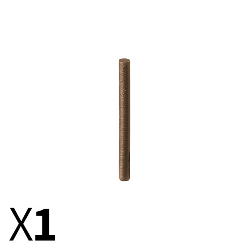 צילינדר D2*20 גומי חום כהה קשה מאד (גסות בינונית )EVE