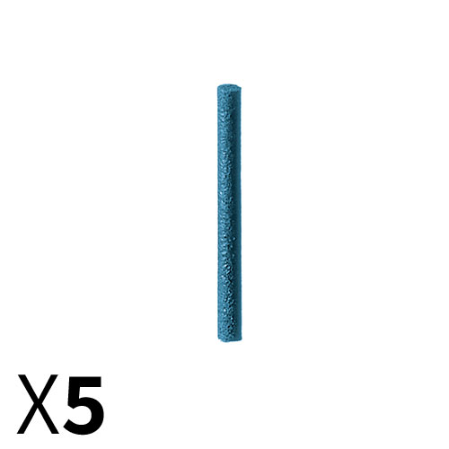 צילינדר גומי כחול D2*20 גס מאוד EVE 52 - מארז 5 יחידות