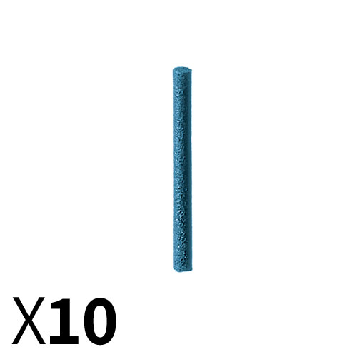 צילינדר גומי כחול D2*20 גס מאוד EVE 52 - מארז 10 יחידות