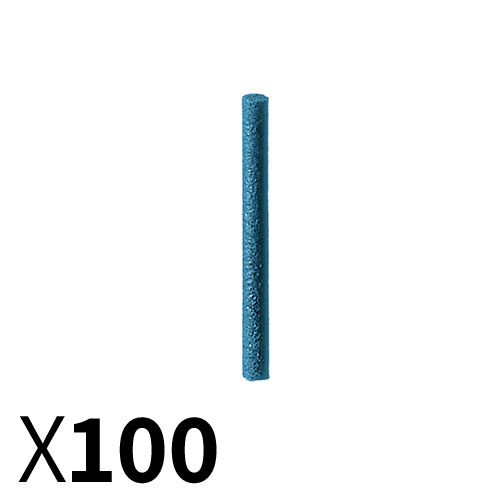 צילינדר גומי כחול D2*20 גס מאוד EVE 52 - מארז 100 יחידות