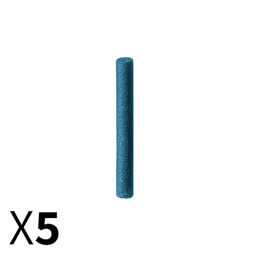 צילינדר D3*23 גומי כחול, גס מאוד - מארז 5 יחידות