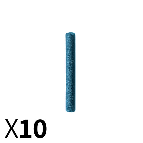 צילינדר D3*23 גומי כחול, גס מאוד - מארז 10 יחידות