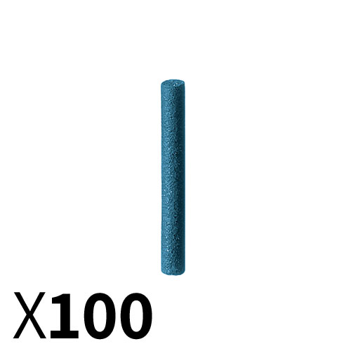 צילינדר D3*23 גומי כחול, גס מאוד - מארז 100 יחידות