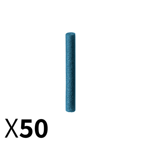 צילינדר D3*23 גומי כחול, גס מאוד - מארז 50 יחידות