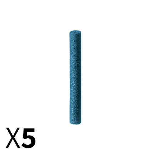 צילינדר D4*26 גומי כחול, גס מאוד מארז 5 יחידה