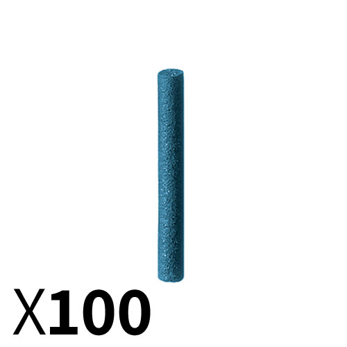 צילינדר D4*26 גומי כחול, גס מאוד מארז 100 יחידה