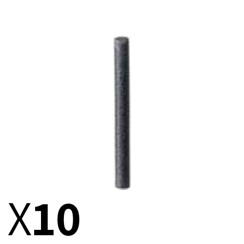 צילינדר גומי אפור D2*20 גסות בינונית מארז 10 יחידות EVE 62