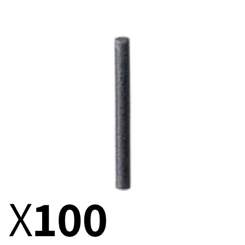צילינדר D2*20 גומי אפור,גסות בינונית - מארז 100 יחידות EVE 62