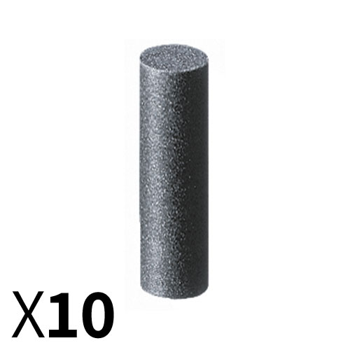 צילינדר D6*22 גומי אפור,גסות בינונית EVE גרמניה מארז 10 יחידות