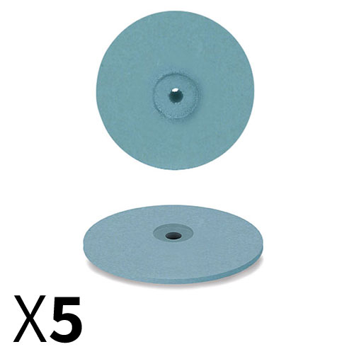עדשה CRP LS22f גומי כרומו פלוס למתכות קשות,תכלת (גסות עדינה D22*4) EVE - מארז 5 יחידות