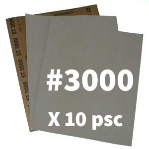 נייר מים לטש GR 3000 גיליון 230x280mm (כחול) 10 יחידות MATADOR גרמניה