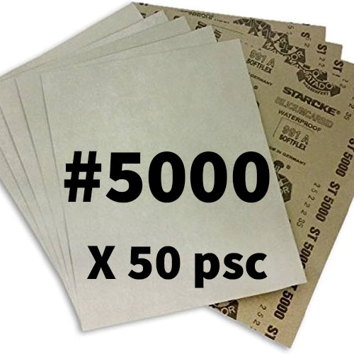 נייר מים לטש GR 5000 גיליון 230x280mm (כחול) מארז 50 יחידות MATADOR גרמניה