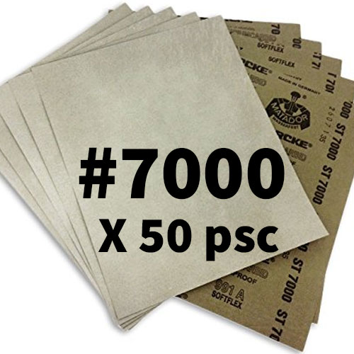 נייר מים לטש GR 7000 גיליון 230x280mm (כחול) מארז 50 יחידות MATADOR גרמניה