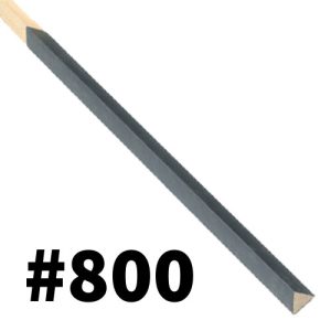 מקל לטש משולש 800 GR - אורך כללי 25 ס"מ מידות משולש 9 * 9 * 9 מ"מ
