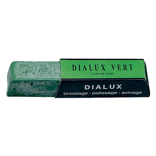 פסטה ירוקה DIALUX ( גרגיר בינוני) מתאימה לכל המתכות/פלסטיק וכו" (כ - 137 גרם)